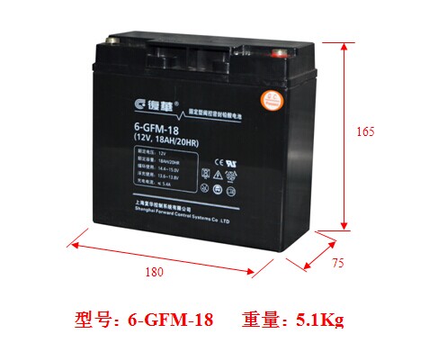 复华6-GFM-18蓄电池